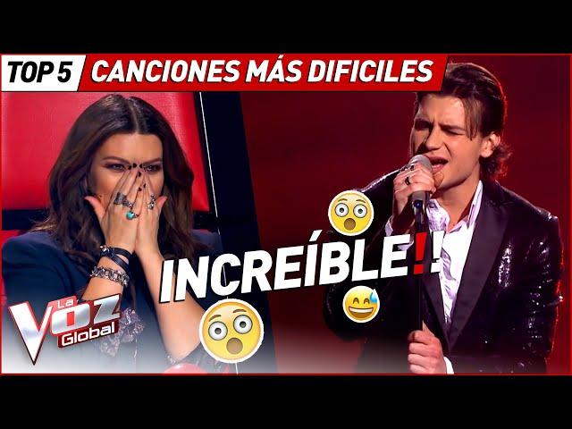 They surprised everyone with these difficult songs on La Voz