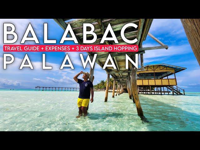 BALABAC PALAWAN  | Complete Travel Guide + Expenses + Island Hopping for 3 Days