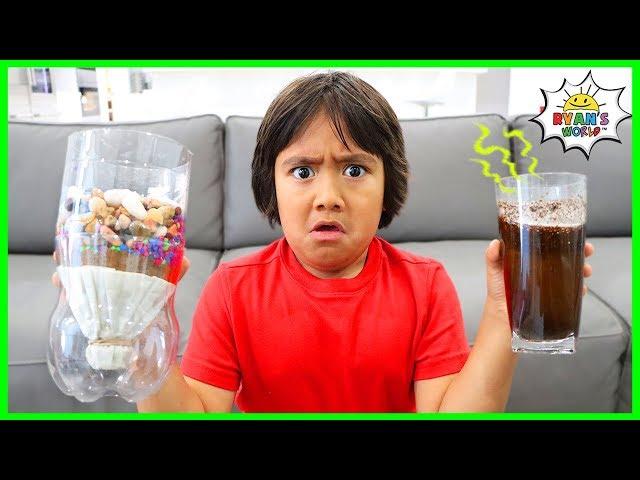 How to Filter Water DIY Science Experiments for Kids