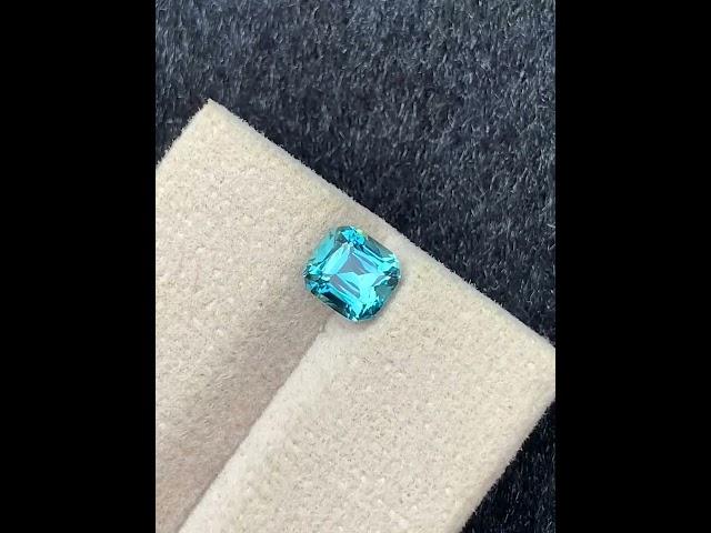 blue tourmaline from afghanistan  available for sale 1 carat6x5.5x4m