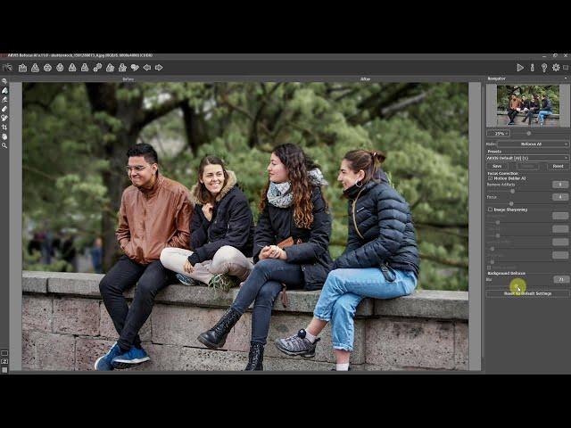 How to Improve Portrait Photos with AKVIS Refocus AI (Tutorial)