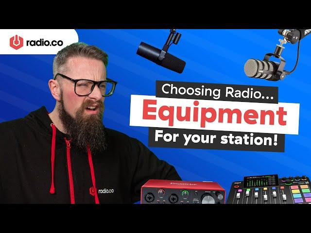 What Equipment do I Need to Start a Radio Station? (Back to Basics #2)