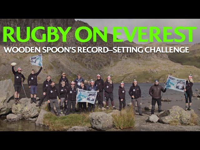 Rugby on Everest: Wooden Spoon's record-setting challenge