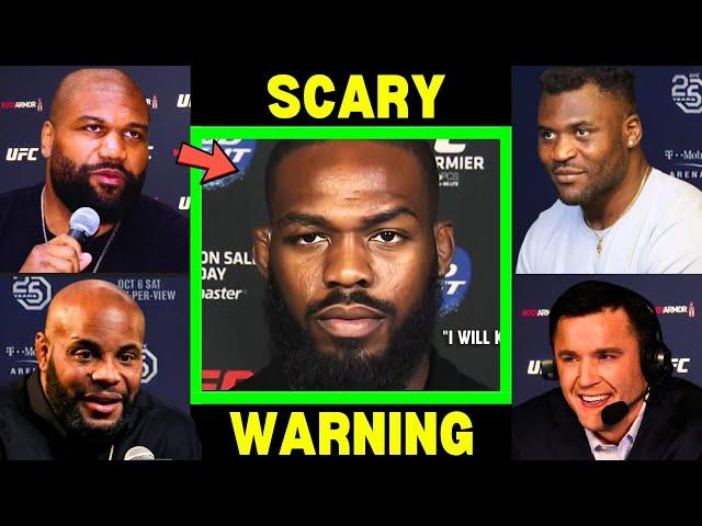 UFC Fighters "Warn" Stipe Miocic about Jon Jones..