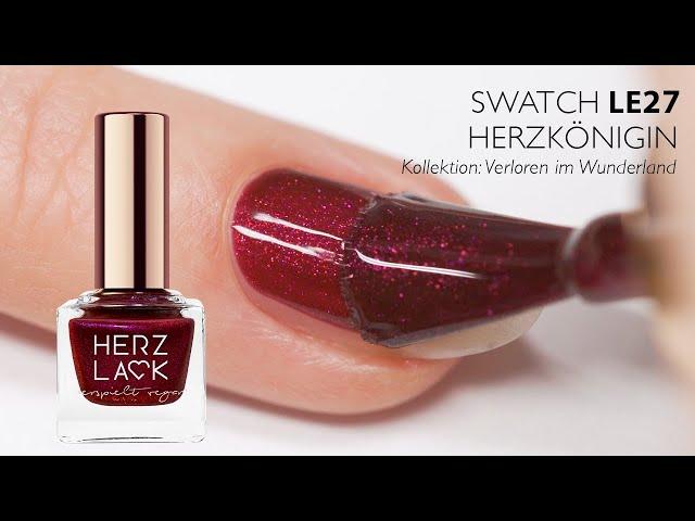 HERZLACK Swatch LE27 - Herzkönigin (Verloren im Wunderland)