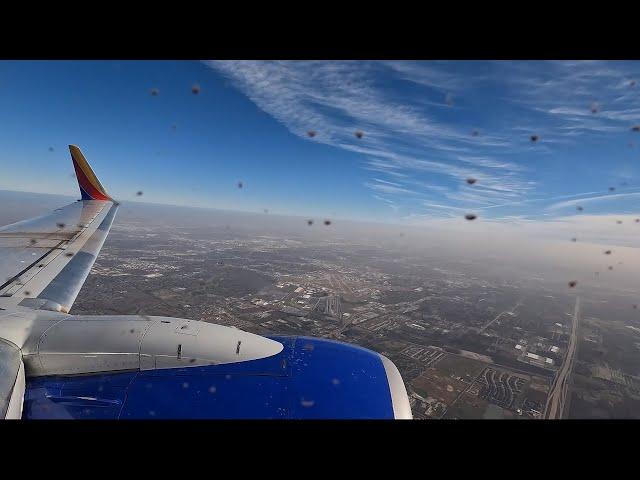 [4K] – Full Flight – Southwest Airlines – Boeing 737-700 – San Antonio (SAT) – Houston (HOU)