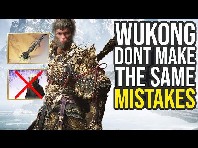 Don't Make The Same Mistakes I Did In Black Myth Wukong... (Black Myth Wukong Tips And Tricks)