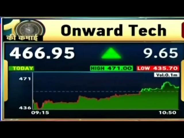 Onward Tech lastest News | onward Tech share analysis