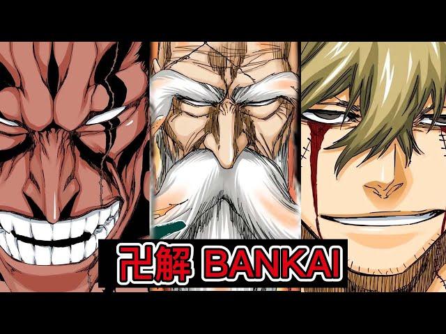 【死神Bleach】TOP 5 卍解 | 最強的卍解！每一個都有毀滅性的能力！