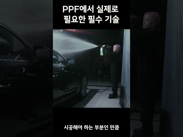 PPF에서 실제로 필요한 필수 기술  #ppf #ppf교육 #ppf시공