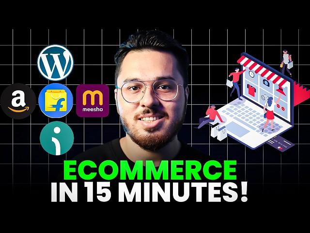 How to Build an Ecommerce Website in 15 Minutes (2025) 