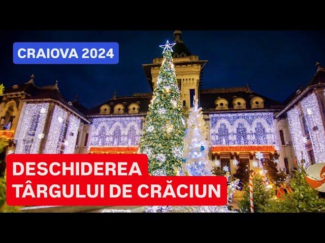  TÂRGUL de CRĂCIUN din CRAIOVA 2024 - Mai MARE, mai FRUMOS, e mândria României?