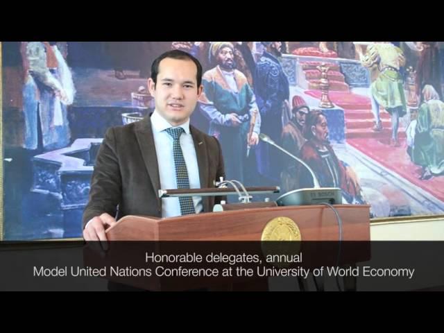 Your Dias | Davlat Umarov | UWED MUN 2016