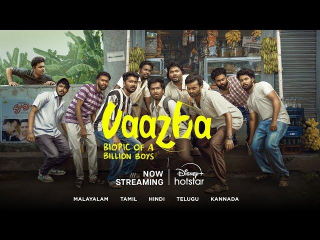 Vaazha - Biopic of a Billion Boys | Official Hindi Trailer | Now Streaming | DisneyPlus Hotstar