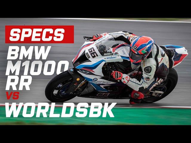 BMW M 1000 RR vs WorldSBK rivals: The specs | R1M, CBR1000RR-R, Panigale V4R, ZX10RR | Visordown.com