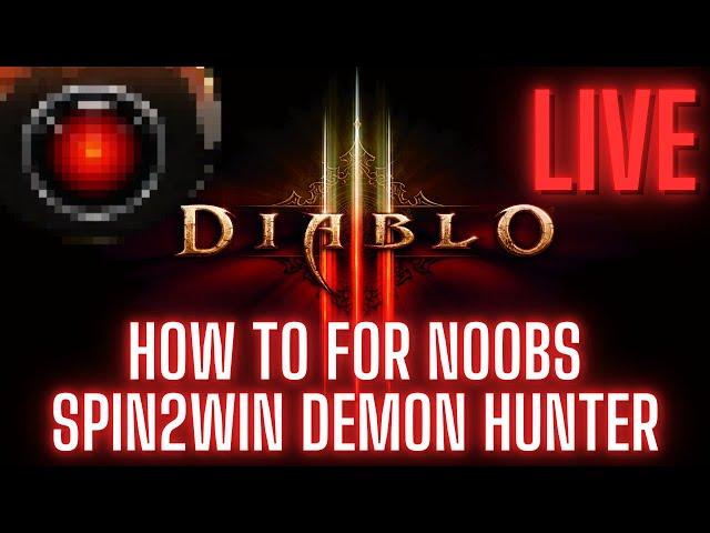 (1/3) SPIN2WIN DEMON HUNTER SPEED FARM BUILD : SOLO SELF FOUND DEMON HUNTER : DIABLO 3 (PC)