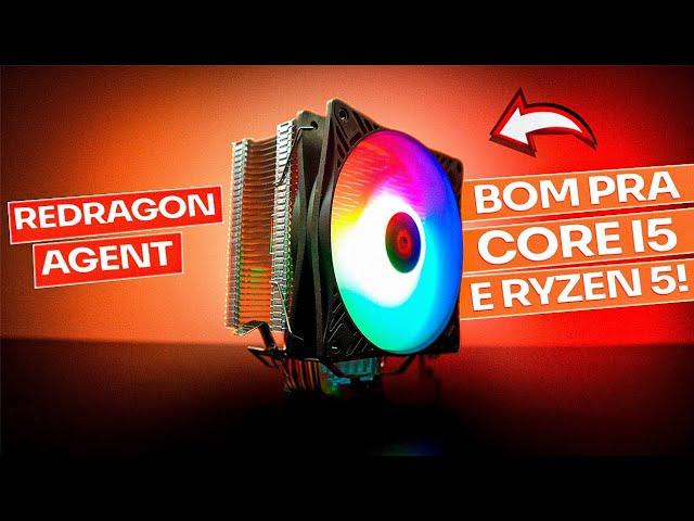 Esse AIR COOLER é PERFEITO para os RYZEN 5 e os CORE I5!!!