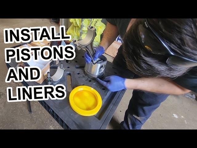 How To Install Pistons and Liners.