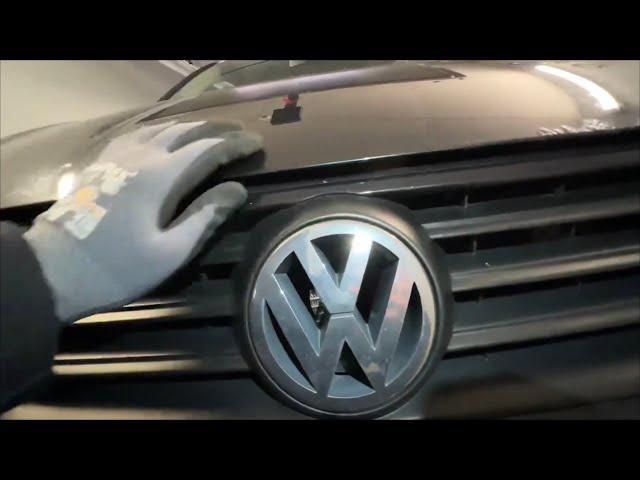 How to open and close the car hood Volkswagen (VW) Polo DIY