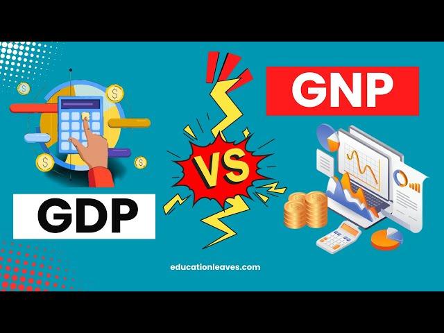 GDP vs GNP | Difference between GDP and GNP #gdpvsgnp