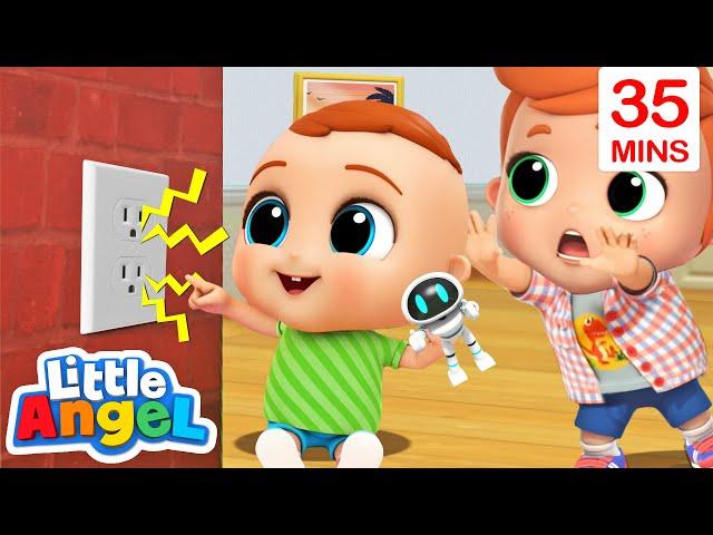 Be Safe Around the House | Safety Tips | Little Angel Kids Songs & Nursery Rhymes