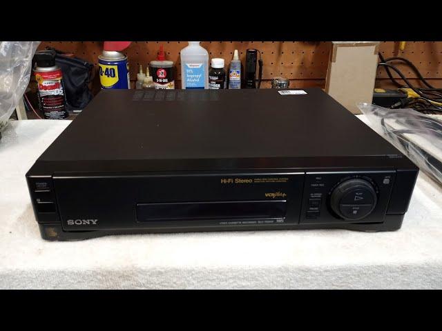 1992 Sony VCR blue loading gear repair