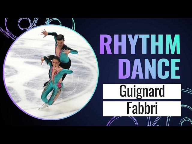 GUIGNARD / FABBRI (ITA) | Ice Dance Rhithm Dance | Grand Prix NHK Trophy 2023 | #GPFigure