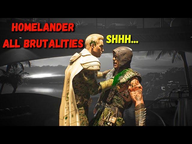 Homelander All Brutalities - MK1