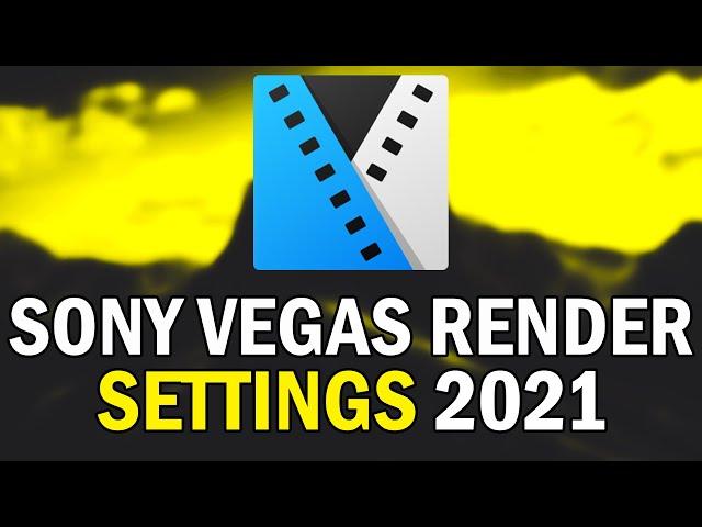 BEST Render Settings Sony Vegas Pro 14 1080p 60fps 2021 (Sony Vegas Pro Render Settings Update 2021)