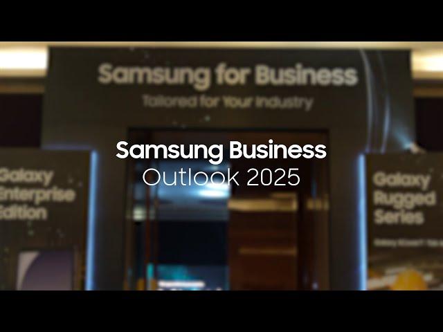 Samsung Business Outlook 2025 | Samsung Indonesia