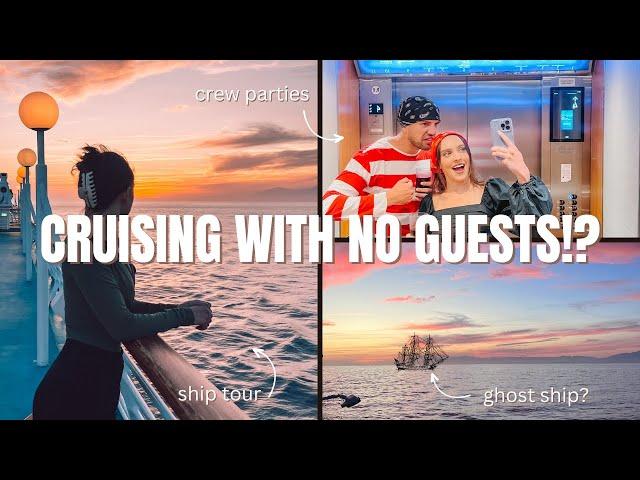 Two Days Onboard With No Guests! Mini Ship Tour, Crew Activities, Life as Cruise Ship Crew.