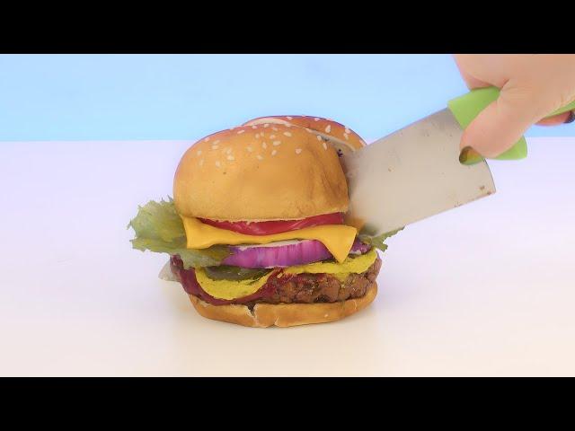 Making a Hyperrealistic Krabby Patty Cake!