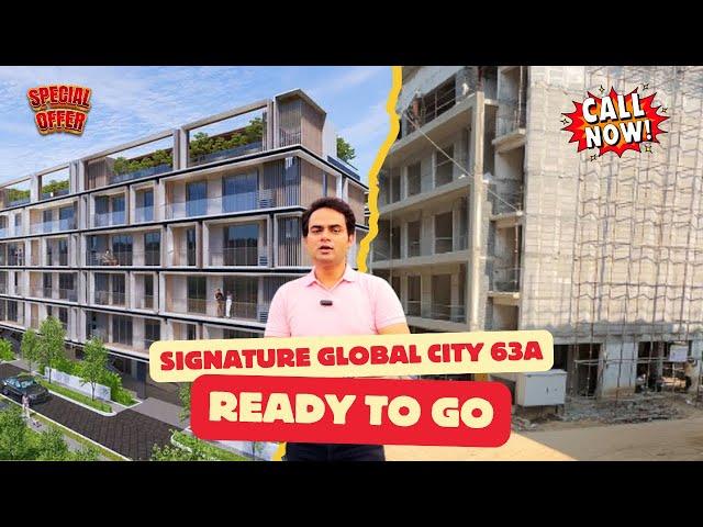  Signature Global City 63A Construction Update | Resale Sale Buy | Luxury Floors in Gurgaon