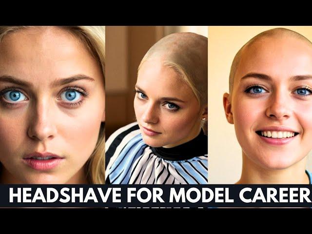 Forced Headshave For Model Career - Haircut Stories