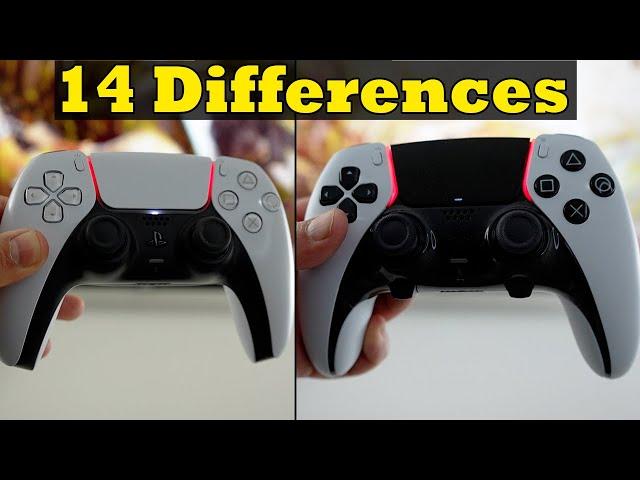 14 differences between Dual Sense EDGE vs. Standard PS5 Controller