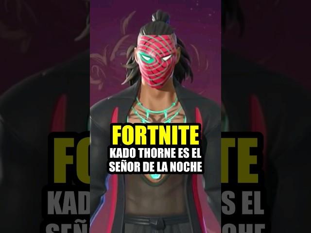 KHADO THORNE es una de las MEJORES SKINS de Nivel 100  - Fortnite Temporada 4 #fortnite