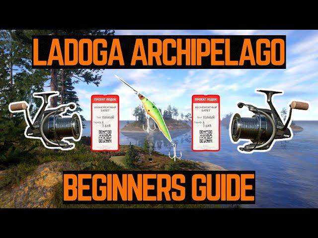 Russian Fishing 4 Beginners Guide (Ladoga Archipelago)