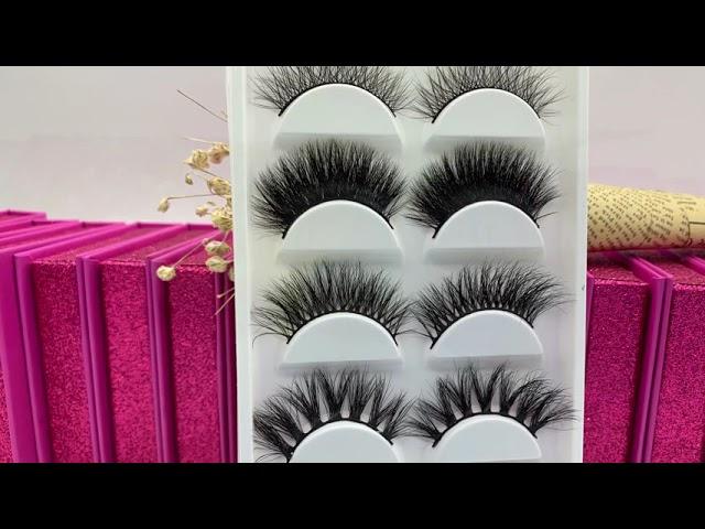 How to start a lash business line with the best lashes vendor , 5 pairs lash pocket show (2019-6-29)