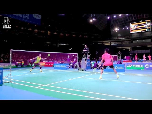 Lin Dan vs Tian Houwei: Chinese Lefties at their BEST! 