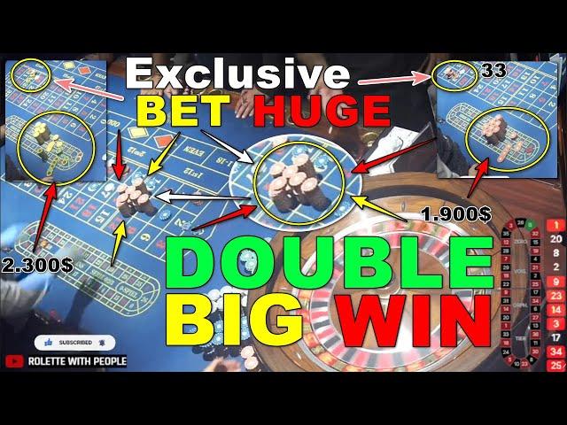  Live Roulette |Exclusive Friday Big Double Win Win of 27,900$  at Las Vegas Casino  2024-09-20