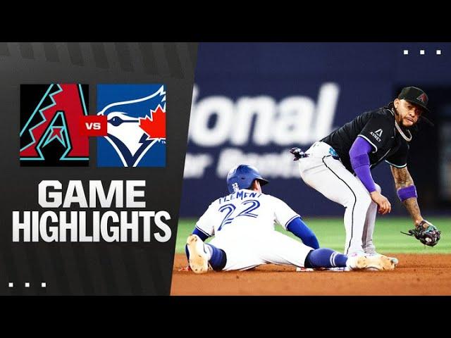 D-backs vs. Blue Jays Game Highlights (6/18/25) | MLB Highlights