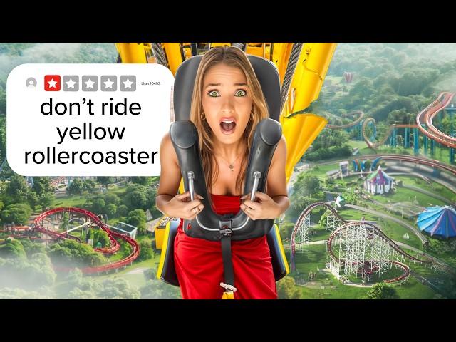 I Survived The Worst Rated Theme Parks!