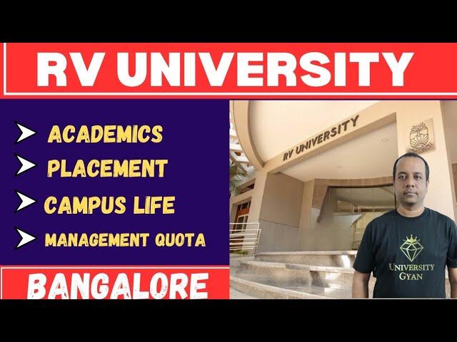 RV University Bangalore | College Review | ComedK | Kcet | Comedk Colleges