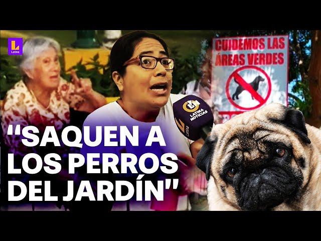 Vecinos de SJM cierran parque y dan insólita regla sobre perros: "No hay manera de ingresar"