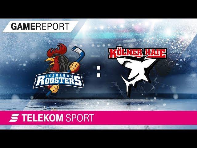 Iserlohn Roosters - Kölner Haie | 23. Spieltag, 17/18 | Telekom Sport