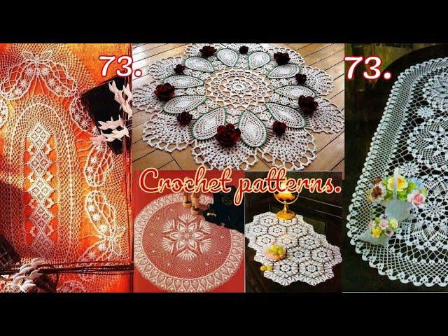 CROCHET PATTERNS N73 /Σχέδια για βελονάκι .#(2022)