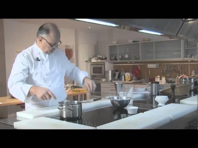 Vanilla Creme Anglaise by Pierre-Dominique Cécillon for Larousse Cuisine