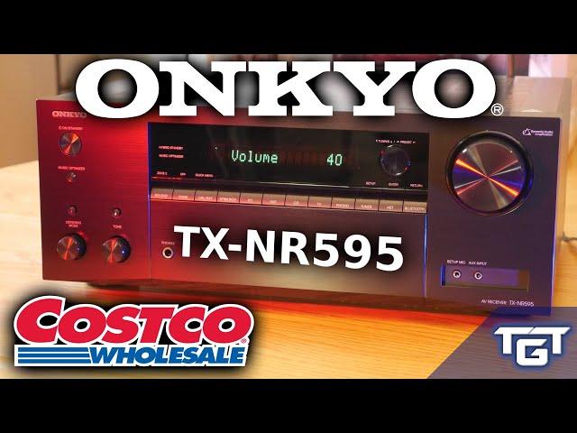 THE BEST ATMOS RECEIVER FOR $400? | Onkyo TX-NR595 REVIEW | BUDGET DOLBY DTS:X 5.2.2 FROM COSTCO!