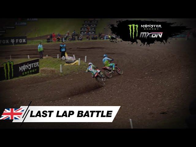 Battle of Giants | Gajser vs Jett Lawrence last 2 laps for the Win | Monster Energy FIM MXoN 2024