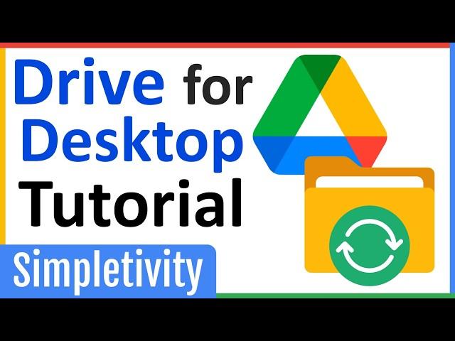 How to use Google Drive for Desktop - 2024 Tutorial